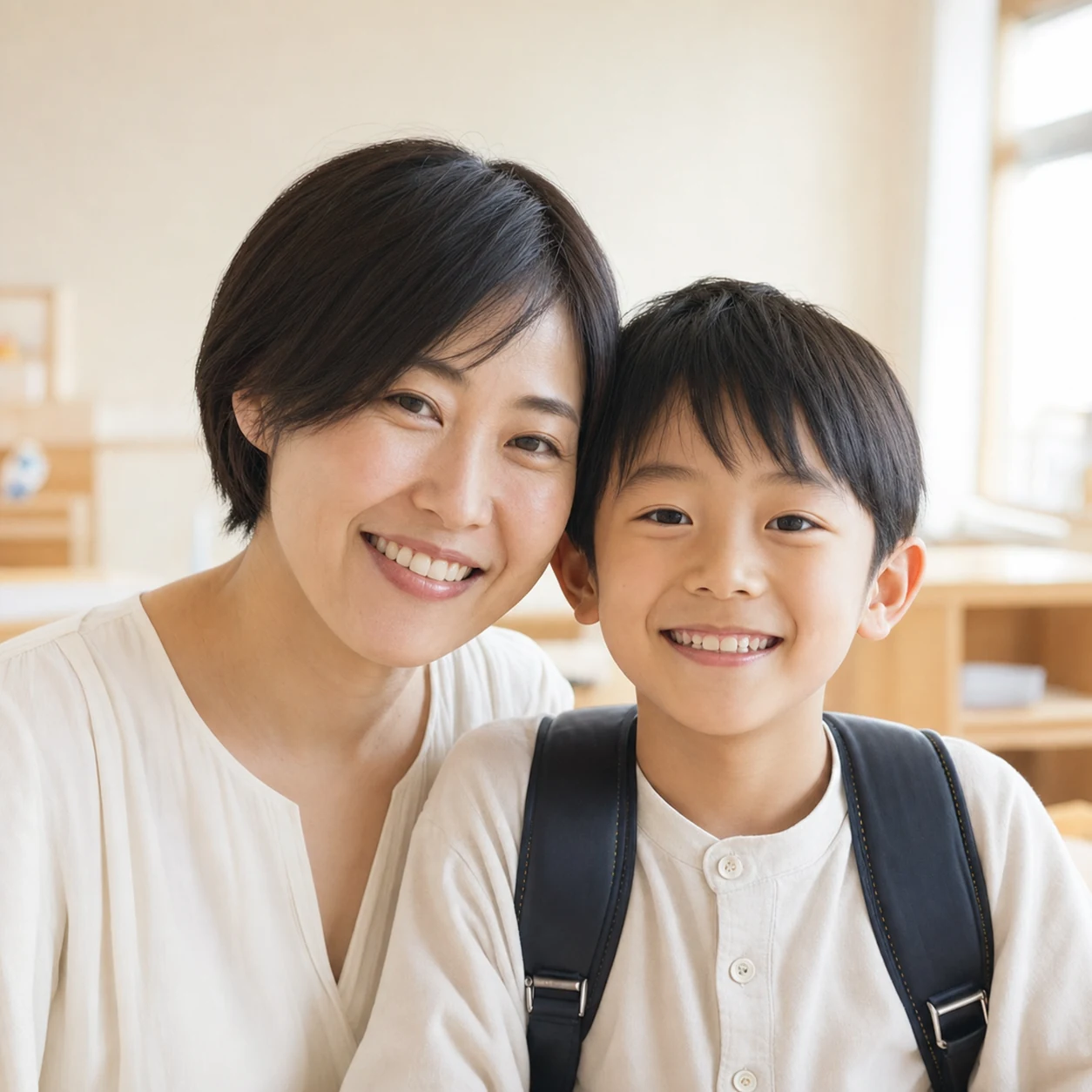 保護者とお子さまのイメージ写真