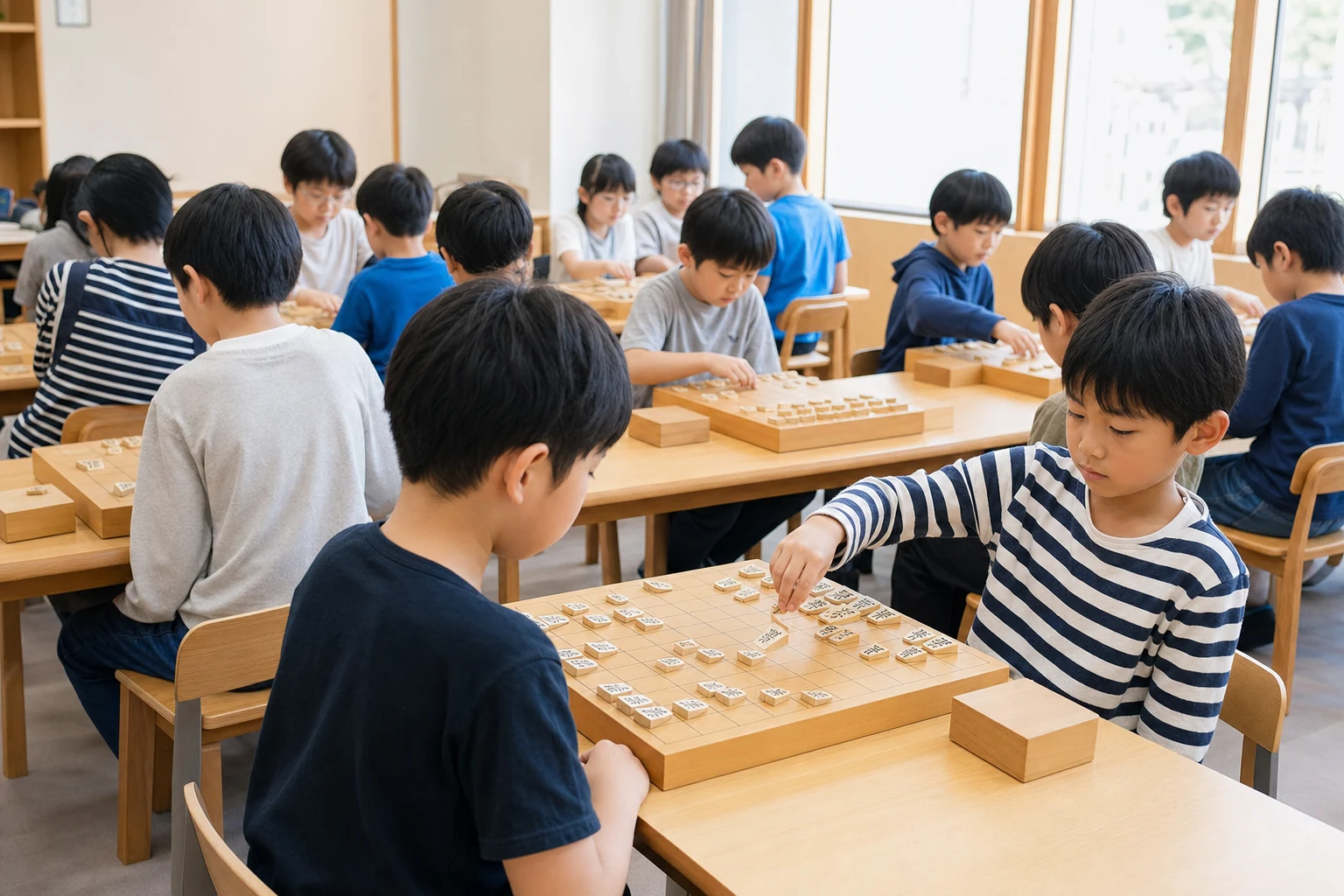 新規生成した将棋教室全景のイメージ