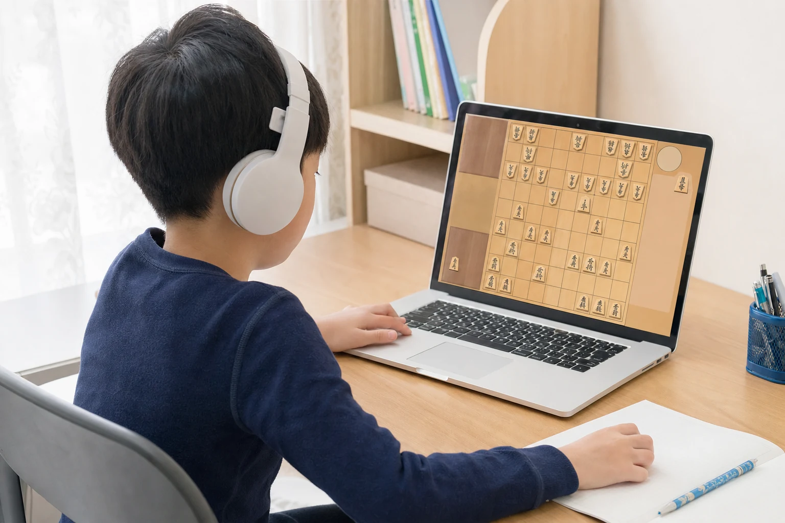 新規生成したオンライン将棋教室のイメージ
