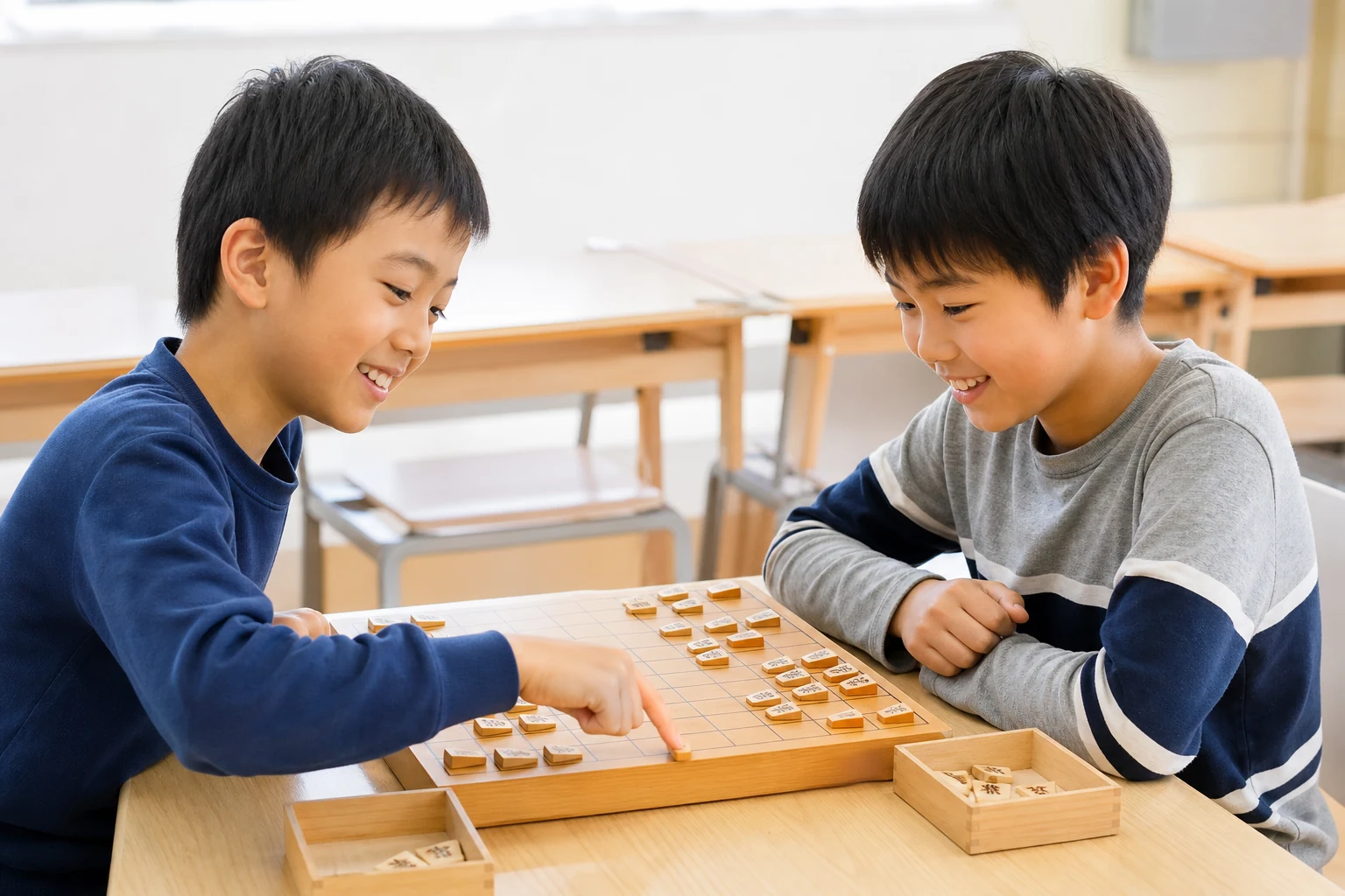 新規生成した子ども同士の対局イメージ